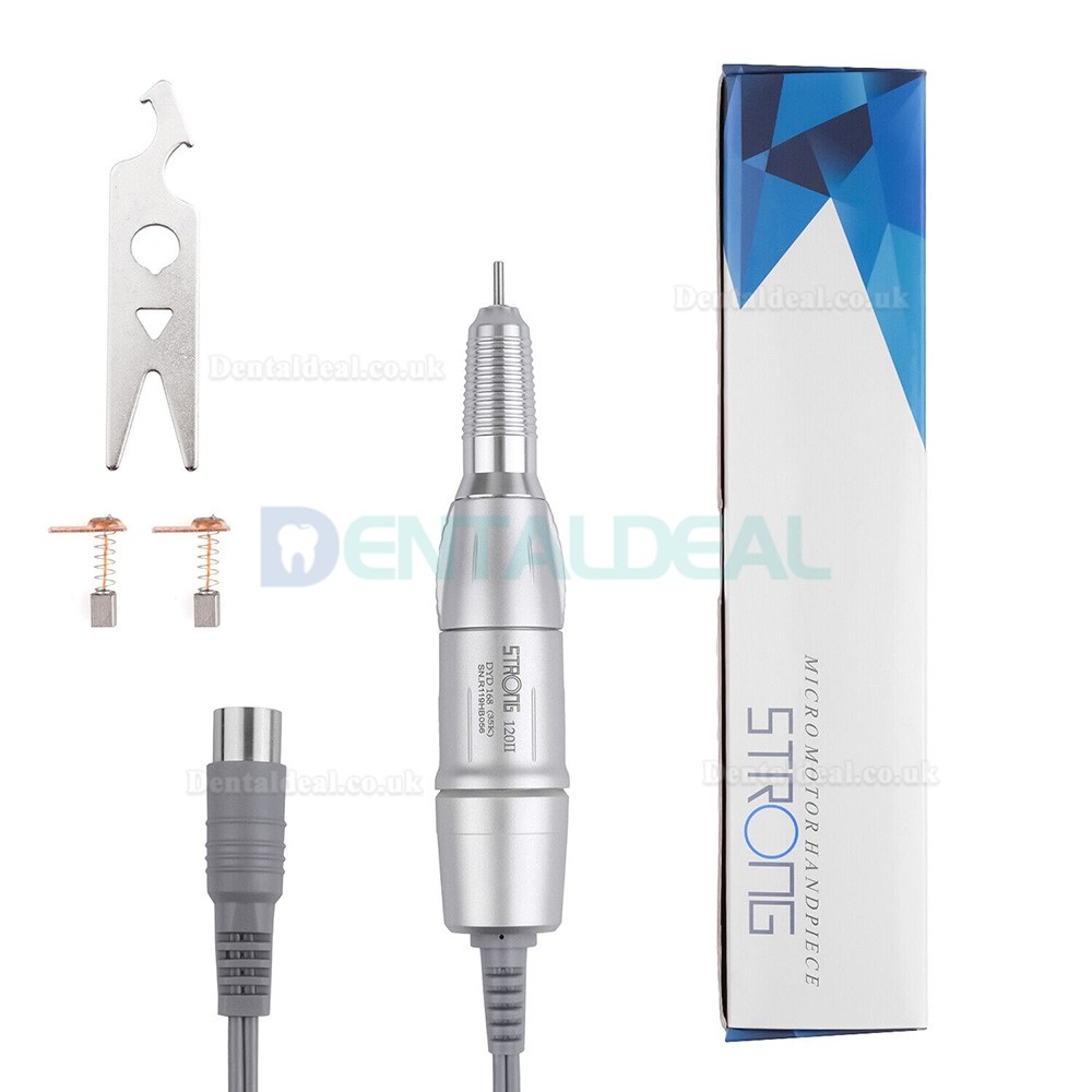 STRONG 120II Dental Lab Micromotor Handpiece 35000RPM 2.35mm Bur size